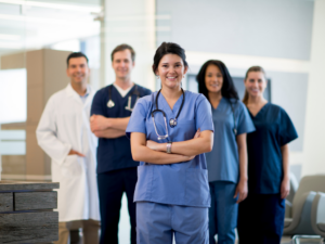 Photo of doctors and nurses - depicting MSP coverage